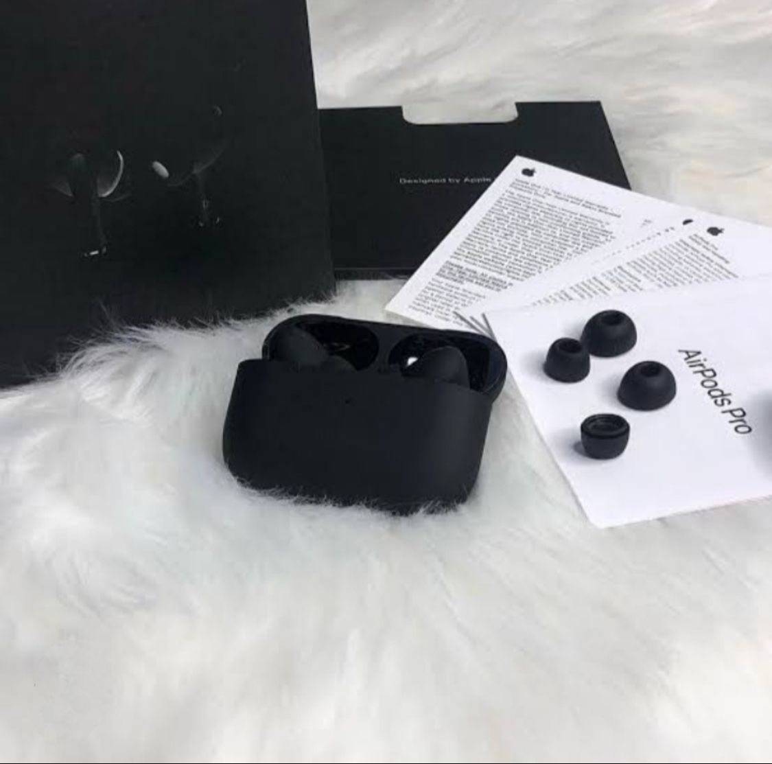 Airpods Pro 2nd generation in matte black